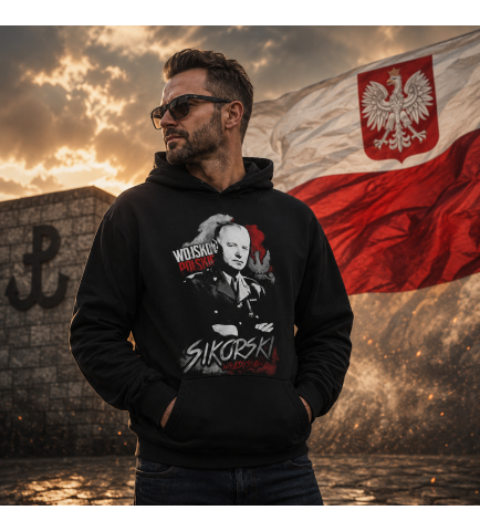Bluza z kapturem  WŁADYSŁAW SIKORSKI